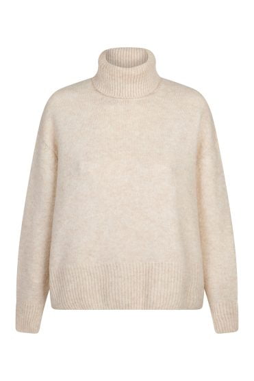 Beżowy golf na jesień