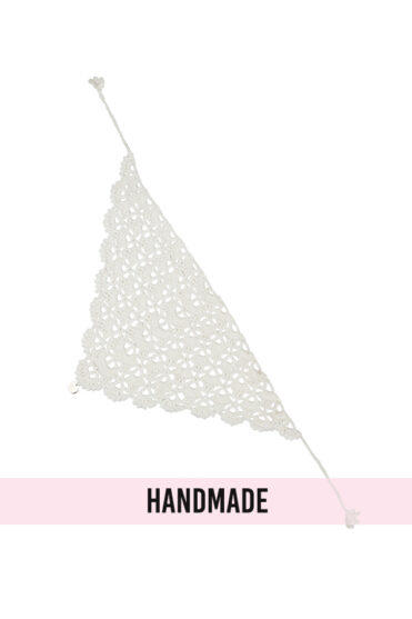 Koronkowa chusta w kwiatowy wzór