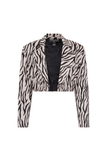 Marynarka na jesień zebra