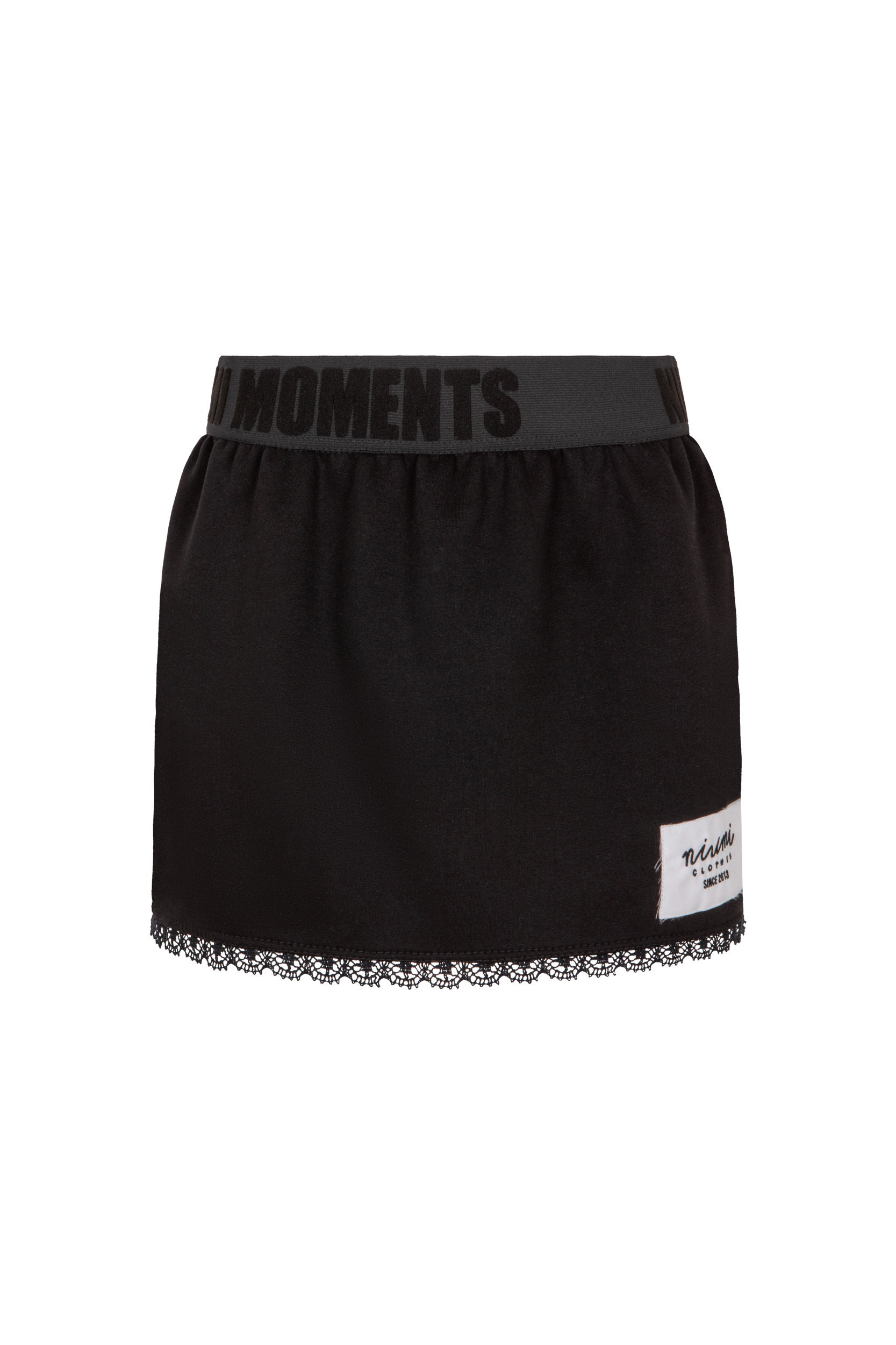 Czarna spódnica mini