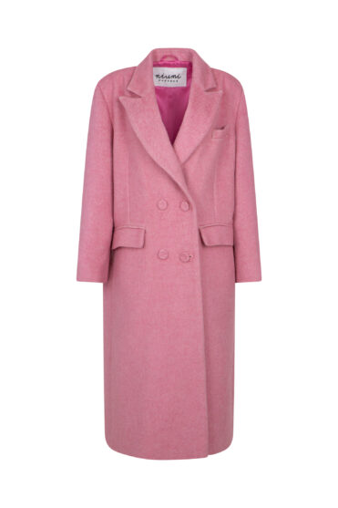 Wełniany płaszcz na jesień