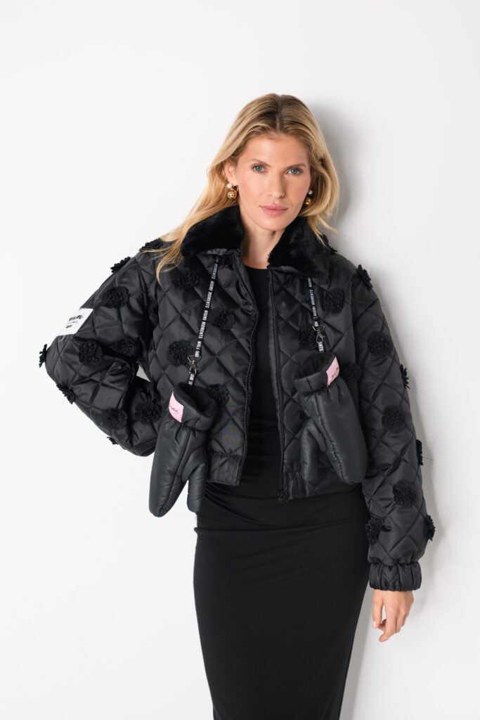 Rękawiczki puchowe damskie