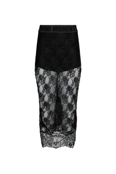 Koronkowa spódnica czarna