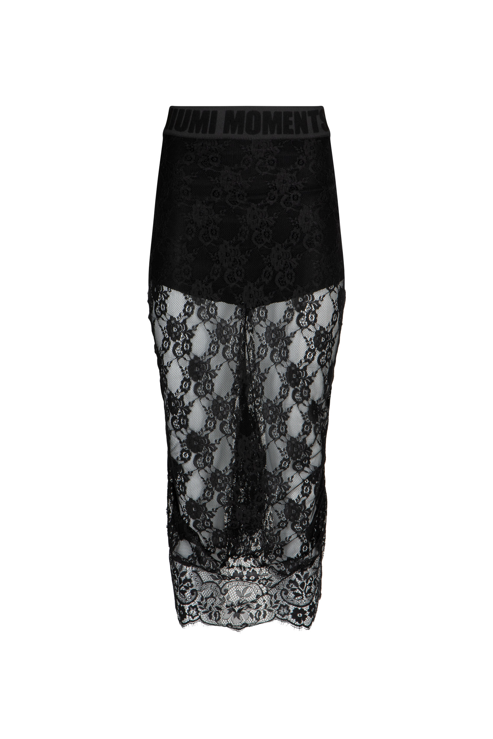 Koronkowa spódnica czarna