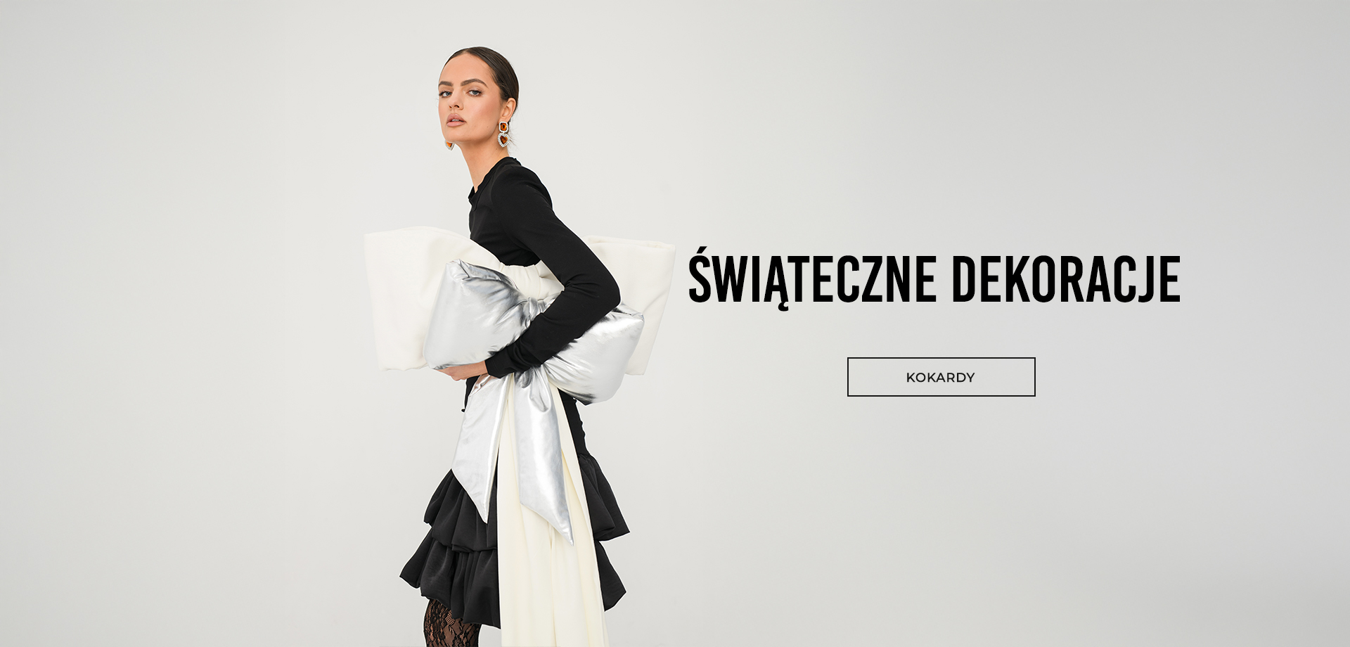 Kokardy na choinkę
