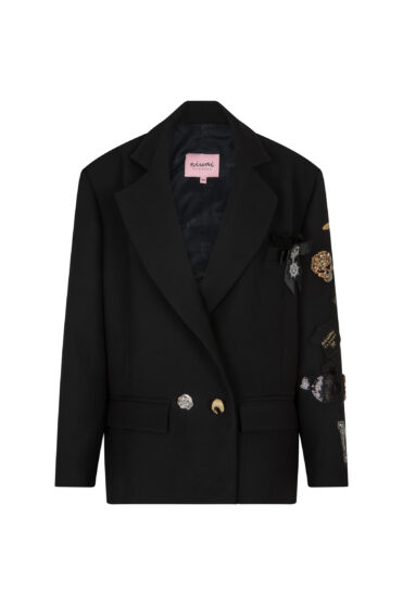 Limitowana marynarka z ozdobnym rękawem