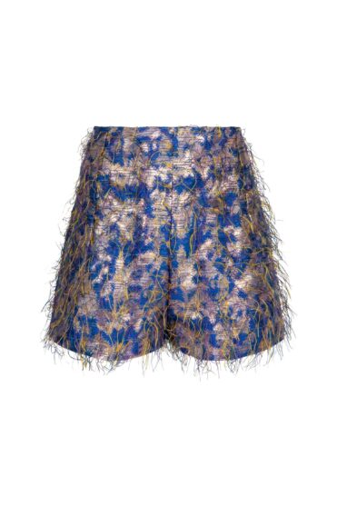 Limitowane żakardowe szorty damskie