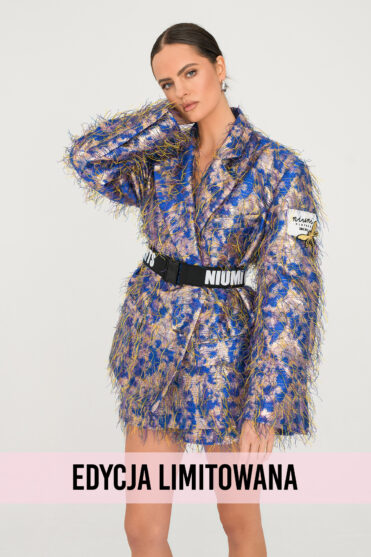 Limitowana żakardowa marynarka