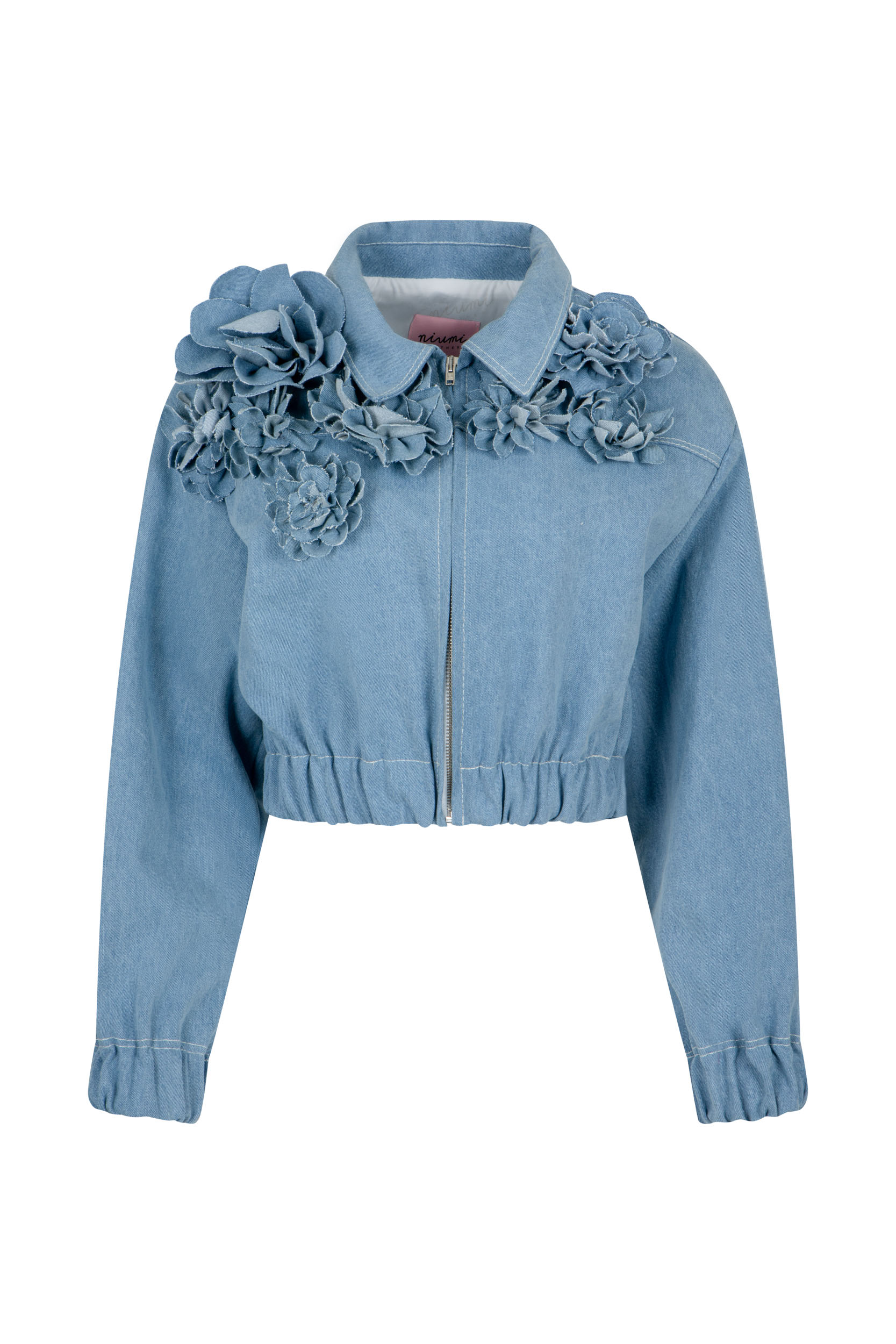 Jeansowa kurtka damska na wiosnę