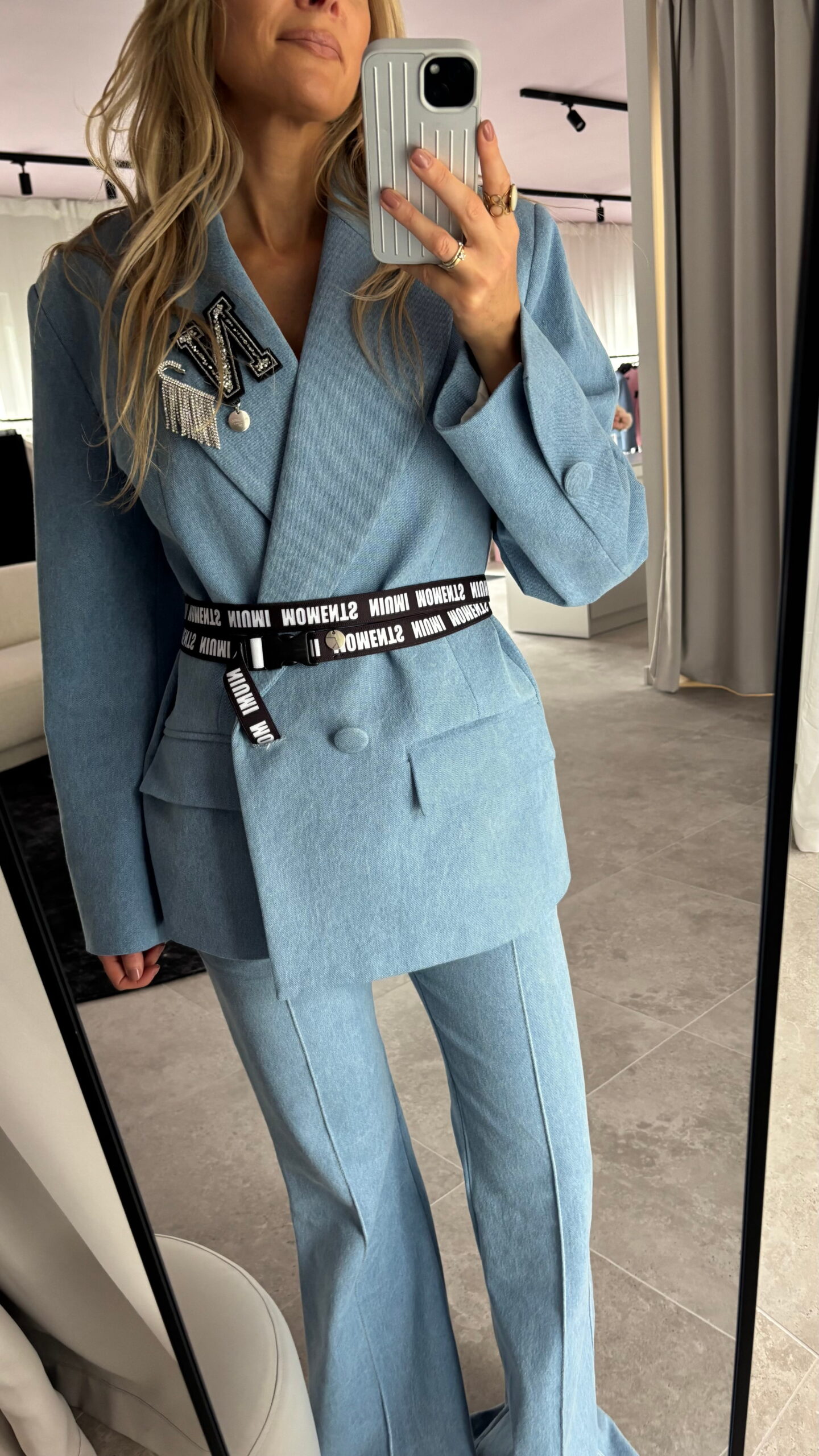 Marynarka jeansowa oversize