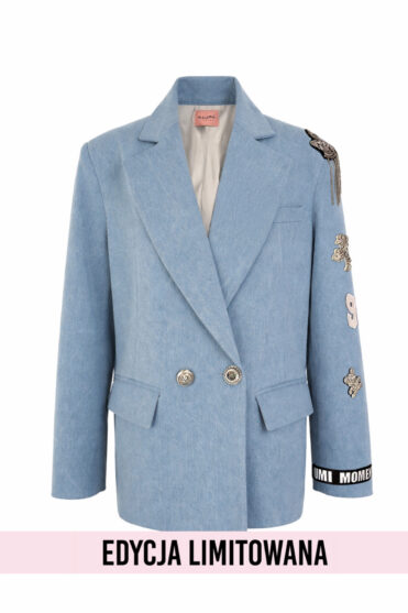 Marynarka jeansowa oversize damska