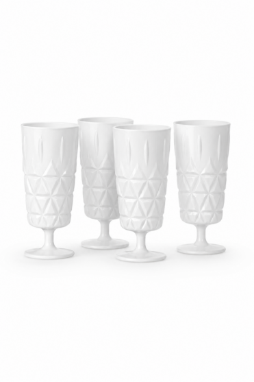 Zestaw białych kieliszków 4-pack Sagaform