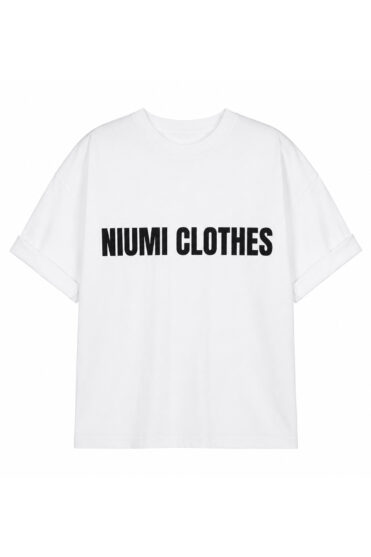 Bawełniany t-shirt z nadrukiem