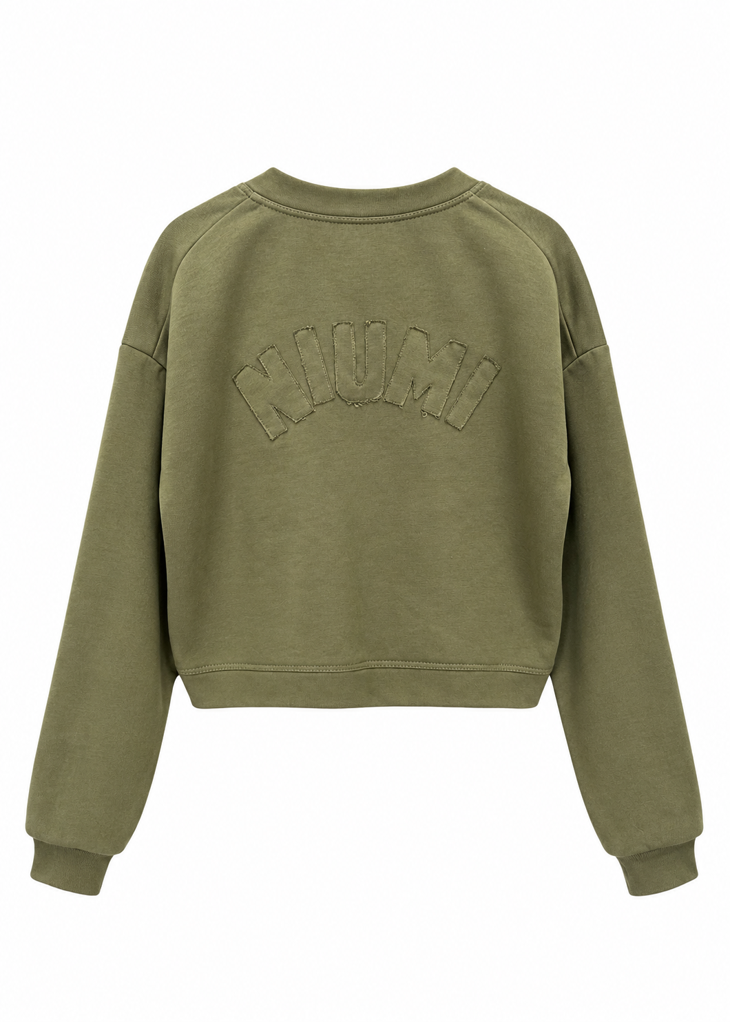 Kardigan damski rozpinany khaki