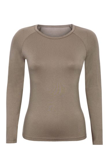 Longsleeve w kolorze khaki