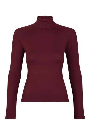 Bordowy golf na jesień