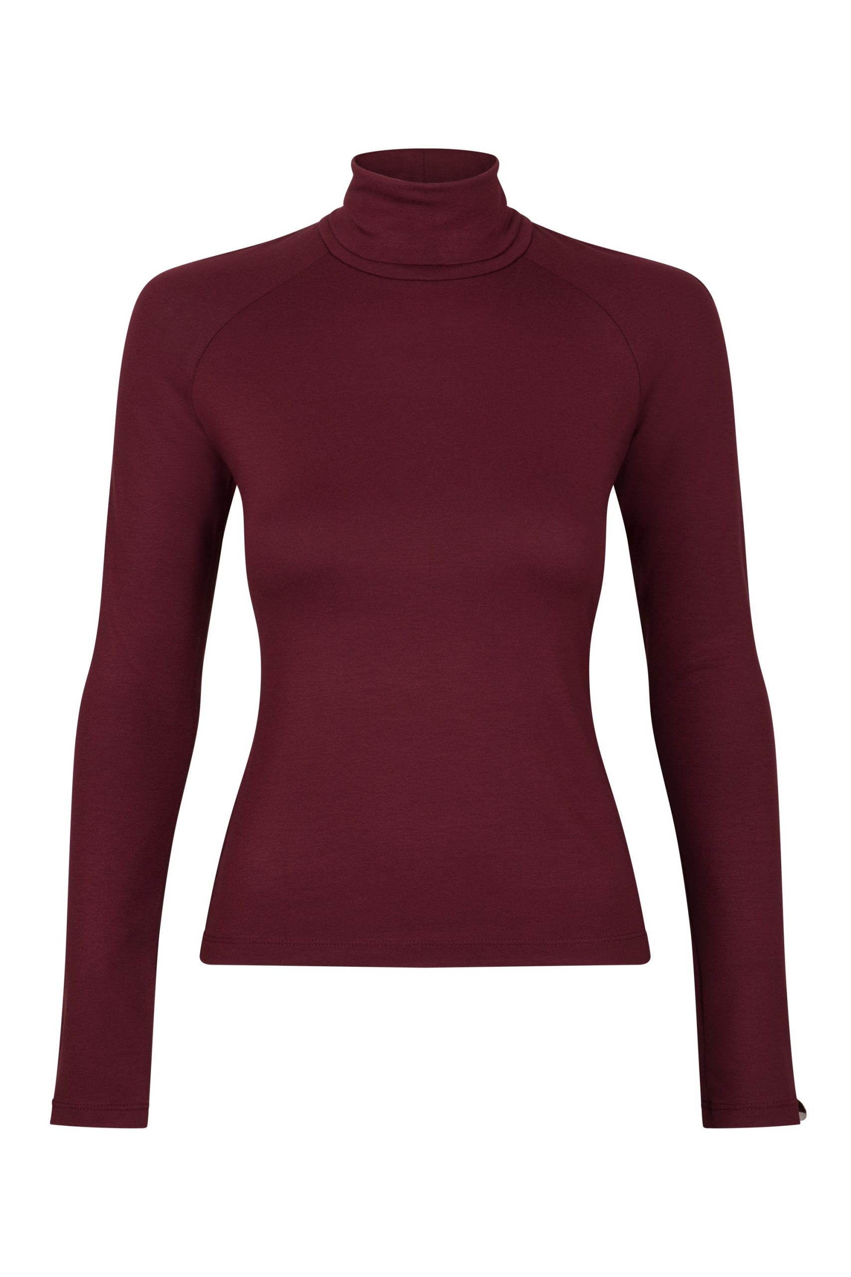 Bordowy golf na jesień