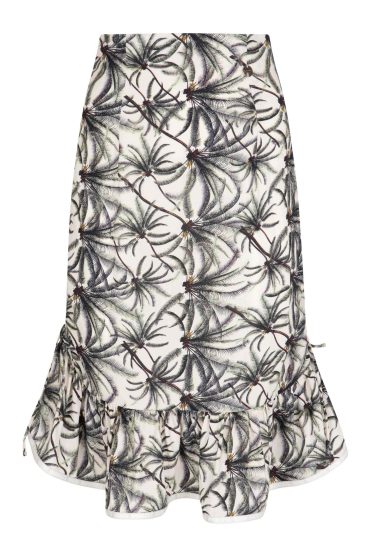 Spódnica boho w palmy
