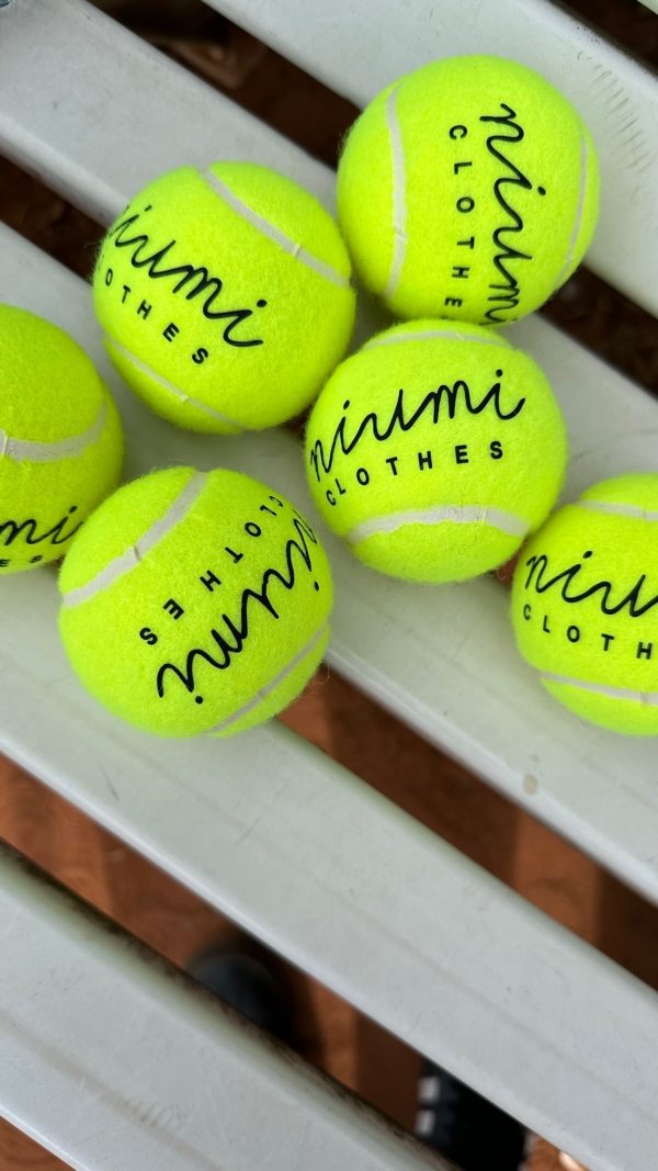 piłki tenisowe z logo